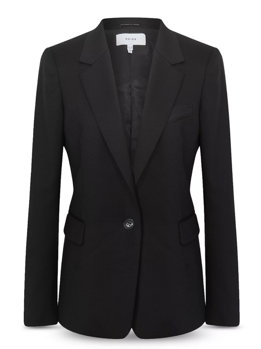 Reiss "Haisley" Single-Breasted Blazer, Sz 10